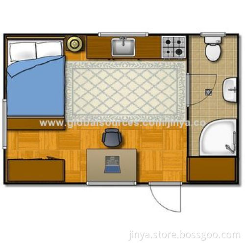 Steel Villa, Eco-friendly, Safety and Reliable Light Steel Flexible Structural